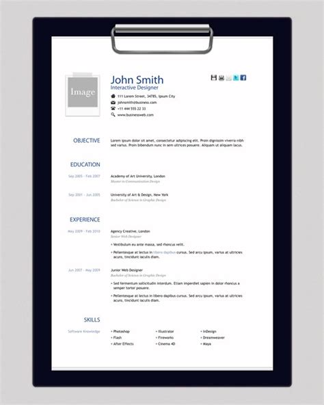 25 Professional HTML & CSS Resume Templates for Free Download (and Premium) - Super Dev Resources