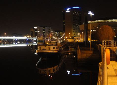 Alan in Belfast: Waterfront by night