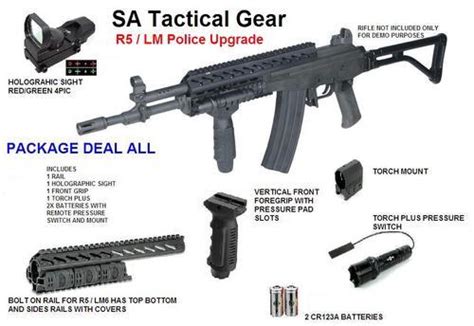 Scope Mounts - R5 Police or LM Rifle Rail tactical kit upgrade was sold for R3,100.00 on 27 Mar ...