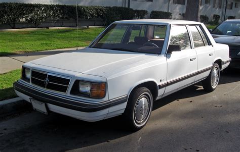 1988 Dodge Aries K sedan front 3q | Ate Up With Motor | Flickr