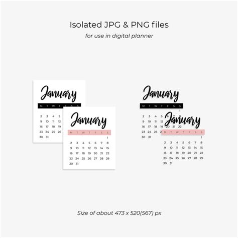 Planner Stickers, Calendar Stickers 2023 | Inspire Uplift