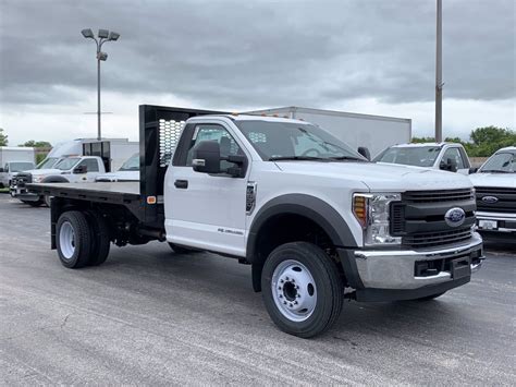 New 2019 Ford Super Duty F-550 DRW XL RWD Flatbed Truck