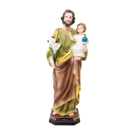 MrcjSales - Saint. Joseph Statue | Multiple Sizes | Resin Craftsmanship | San Jose Engraved ...