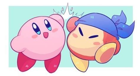 Kirby ＆ Waddle Dee illustration .*˚ | Kirby games, Kirby character ...