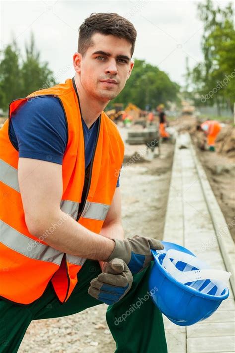 Construction worker in uniform — Stock Photo © photographee.eu #84559662