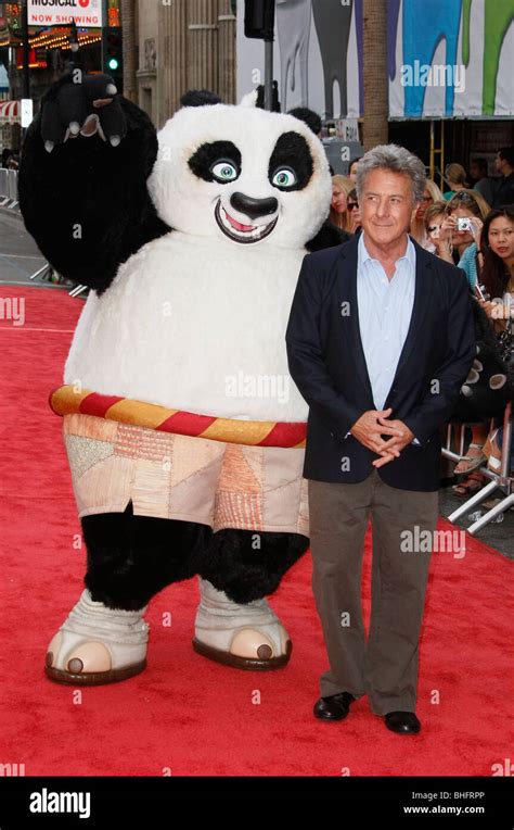 DUSTIN HOFFMAN KUNG FU PANDA DVD PREMIERE HOLLYWOOD CA USA 09 November 2008 Stock Photo - Alamy