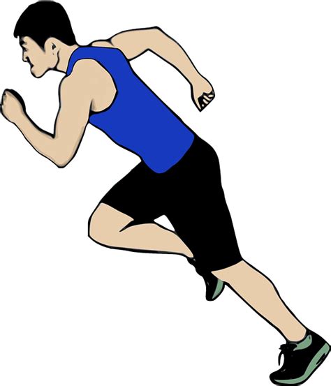 Download Man, Runner, Sport. Royalty-Free Vector Graphic - Pixabay