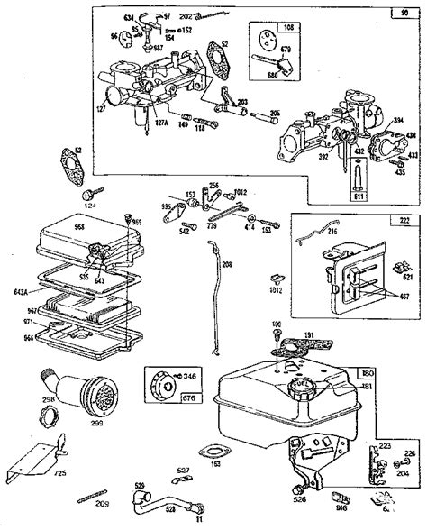 Briggs And Stratton 5Hp Carburetor Linkage Diagram - alternator