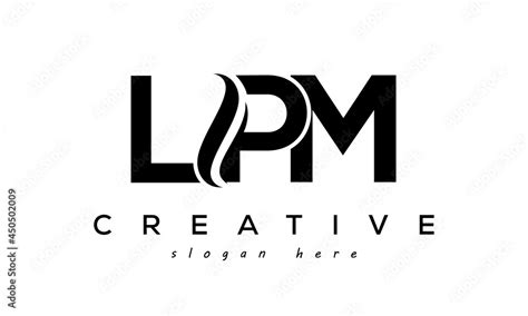 Letter LPM creative logo design vector Stock Vector | Adobe Stock