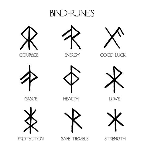 Viking Bind Runes Tattoo