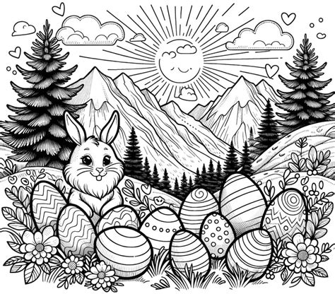 Easter Egg Coloring Pages - 42 Coloring Sheets to Get Creative