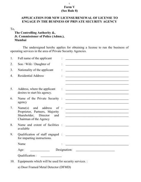 Power of attorney registration process: Labour license renewal form