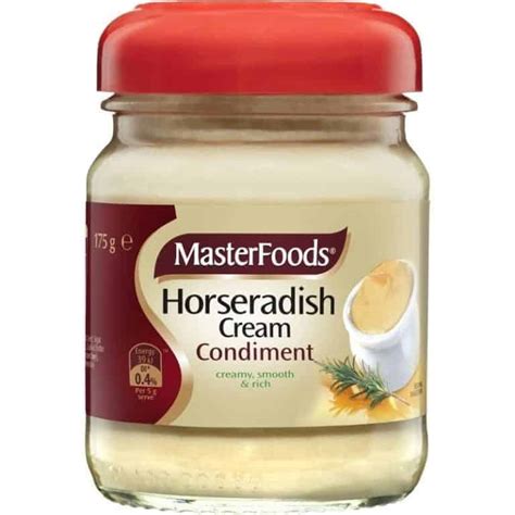 Buy Masterfoods Horseradish Cream 175g Online | Worldwide Delivery ...