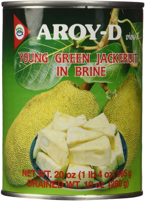 Amazon.com : Aroy-D Young Green Jackfruit in Brine, 20 Ounce (Pack of 6) : Grocery & Gourmet Food