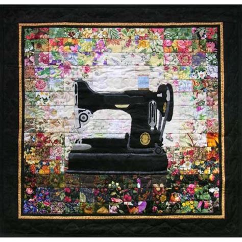 “Grandma’s Sewing Machine” Watercolor Quilt Kit - Walmart.com ...