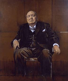 Portrait of Winston Churchill (Sutherland) - Wikipedia