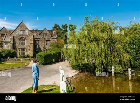 Cerne Abbas Village in Dorset Stock Photo - Alamy