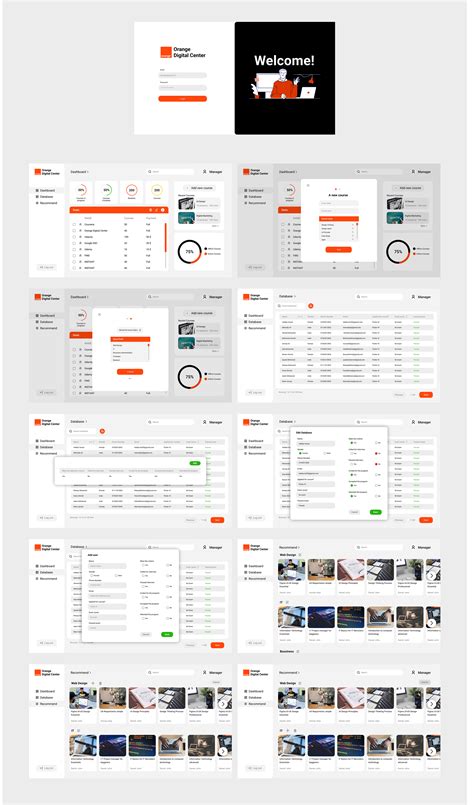 Orange Digital Center Project on Behance