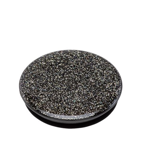 Glitter Black PopSockets PopGrip