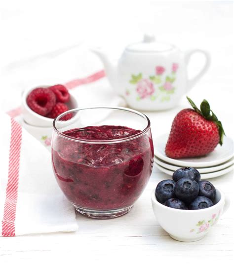 Mixed Berry and Coconut Popsicles Recipe made with Fresh Berry Puree