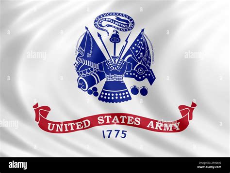 Flag of the United States Army Stock Photo - Alamy