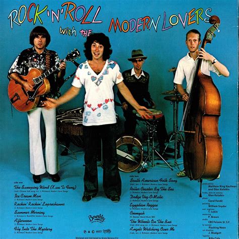 The Modern Lovers - Rock 'N' Roll With The Modern Lovers (1977) ~ Elpee ...