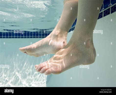 Feet underwater hi-res stock photography and images - Alamy