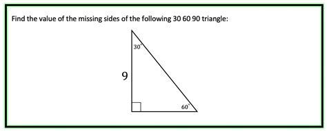 30 60 90 Triangle - Math Lessons