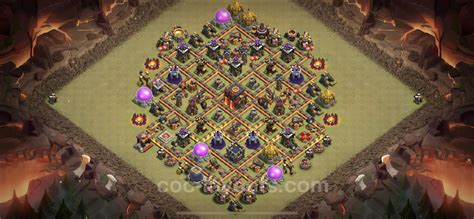 Best Anti 2 Stars War Base TH10 with Link 2023 - Town Hall Level 10 CWL ...