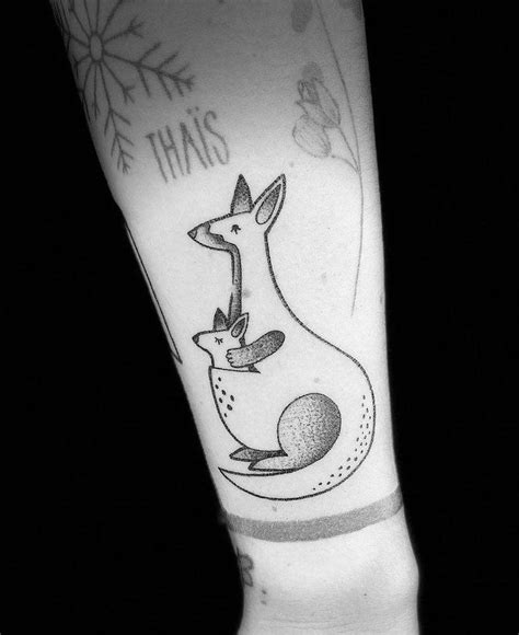 30 Gorgeous Kangaroo Tattoos You Should Try | Xuzinuo