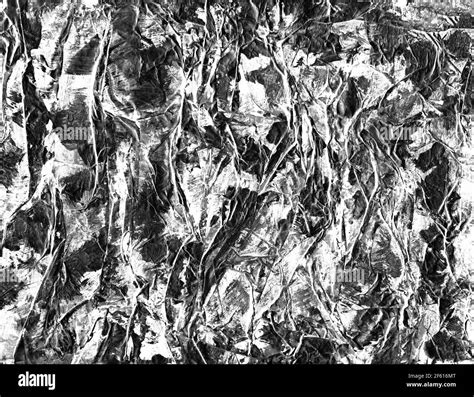 Contemporary abstract art illustration. Wrinkled paper texture paint drops Stock Photo - Alamy