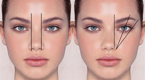 correct eyebrow shaping nose leg eye position #beauty #style #beauty #correct #eyebrow #position ...