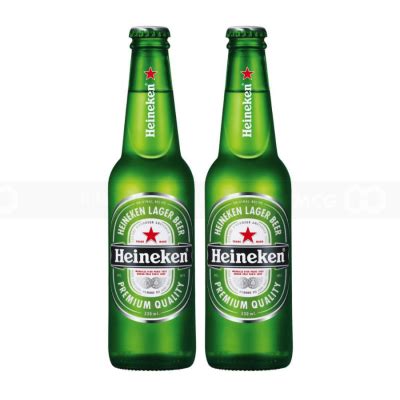 Wholesale Heineken Alcohol 5% Beer 330ml x 24 Glass Bottles