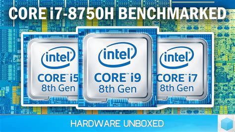 6 Core Laptop! Intel Core i7-8750H vs i7-7700HQ Benchmarked - YouTube