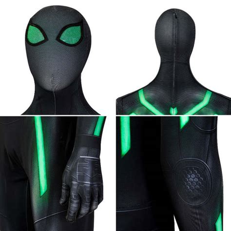 Spider-Man Stealth Big Time Suit PS4 Cosplay Costume Hallowcos