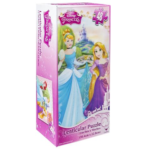 Disney Princess 48-piece Lenticular Puzzle - Walmart.com