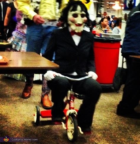 Jigsaw Puppet from Saw Halloween Costume | Coolest DIY Costumes