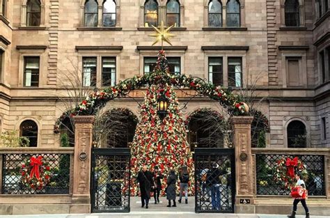 The Stunning Lotte New York Palace Christmas Tree Will Not Be Going Up This Year - Secret NYC