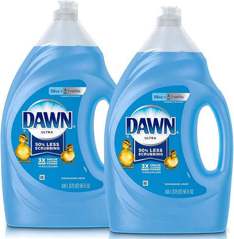 Dawn Dish Soap Ultra Dishwashing Liquid Dish Soap Refill Original Scent ...