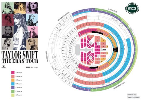 Taylor Swift Seating Map - MCG (Melbourne Cricket Ground) | Austadiums