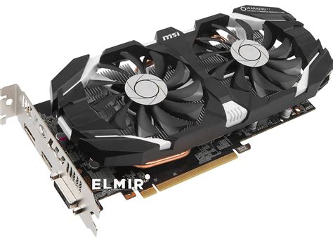 Видеокарта PCI-E 3GB GeForce GTX1060 (DDR5) MSI (GTX 1060 3GT OC) купить | ELMIR - цена, отзывы ...