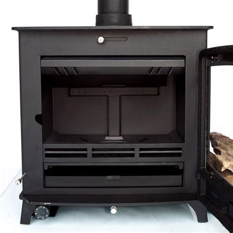 Coseyfire 30kw BACK BOILER Multi-Fuel Woodburning Stove , WITH SECONDARY BURN AND THERMOSTAT