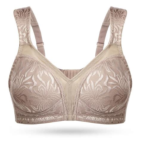 Minimizer Full Coverage Bra Non Padded Wire-free Toffee | Full figure bras, Bra styles, Bra