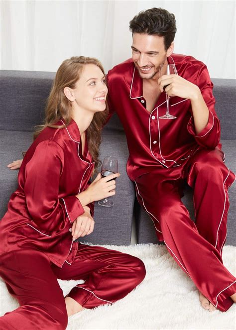 His And Hers Silk Pajamas – iBikini.cyou