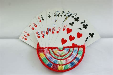 4" Playing Card Holder with Pocket