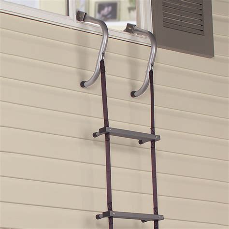 The Easy Deploy Fire Escape Ladder - Hammacher Schlemmer