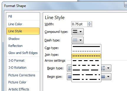 How To Add A Dotted Line In Powerpoint Org Chart: A Visual Reference of ...