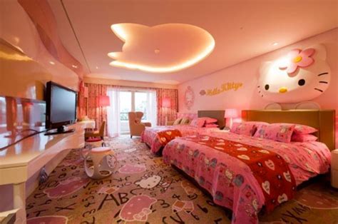 Lovely Hello Kitty Girl Bedroom Designs - Top Dreamer