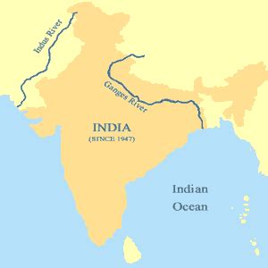 Ganges River On World Map - Share Map