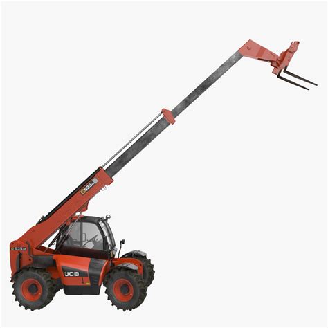 3d max telescopic handler forklift 535